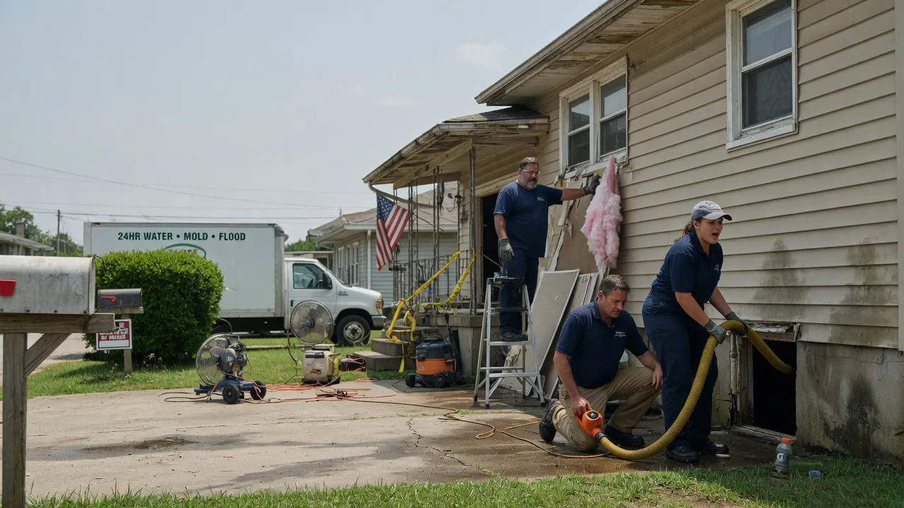 Water Damage Repair in Worley, ID near me